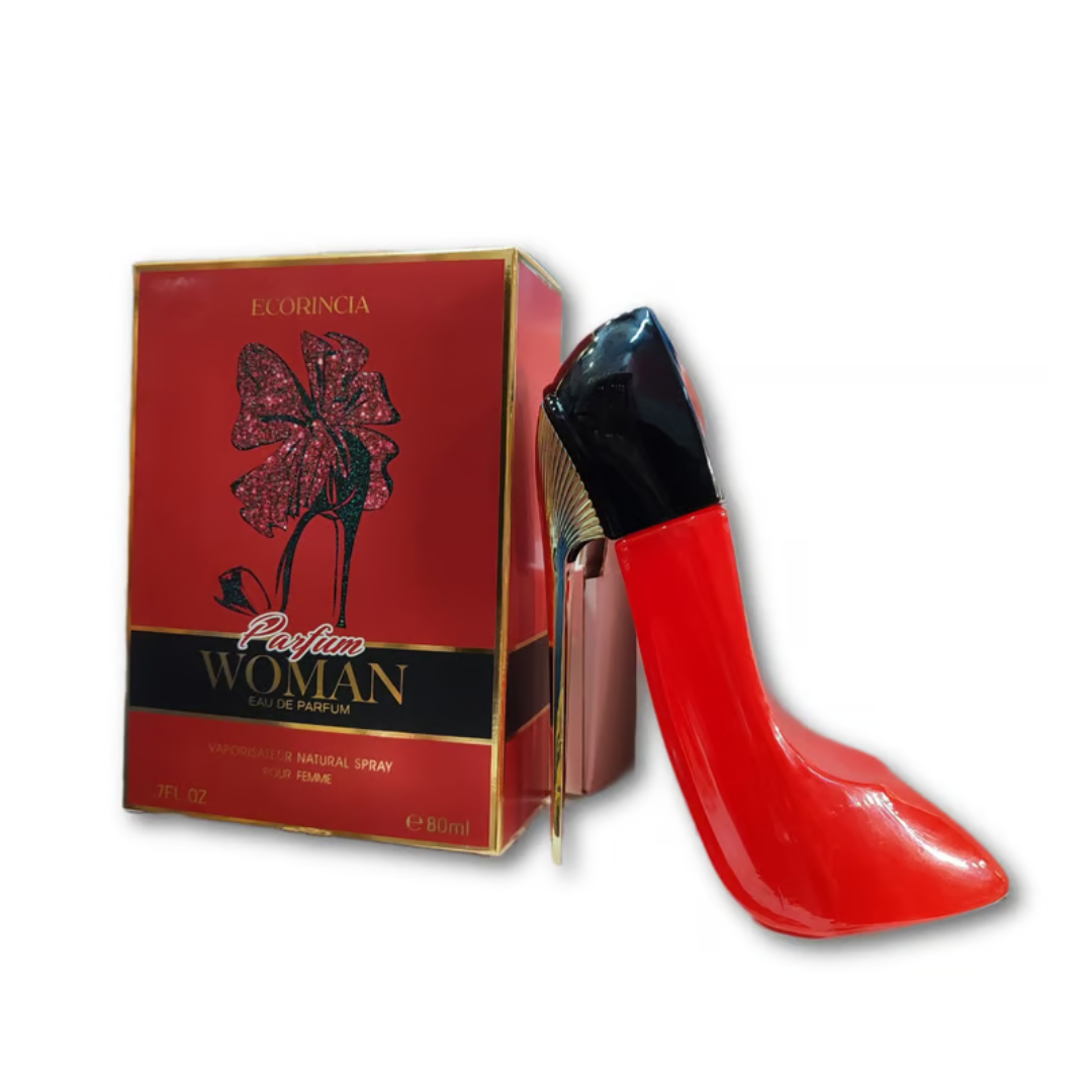PERFUME MUJER TACO ALTO ROJO