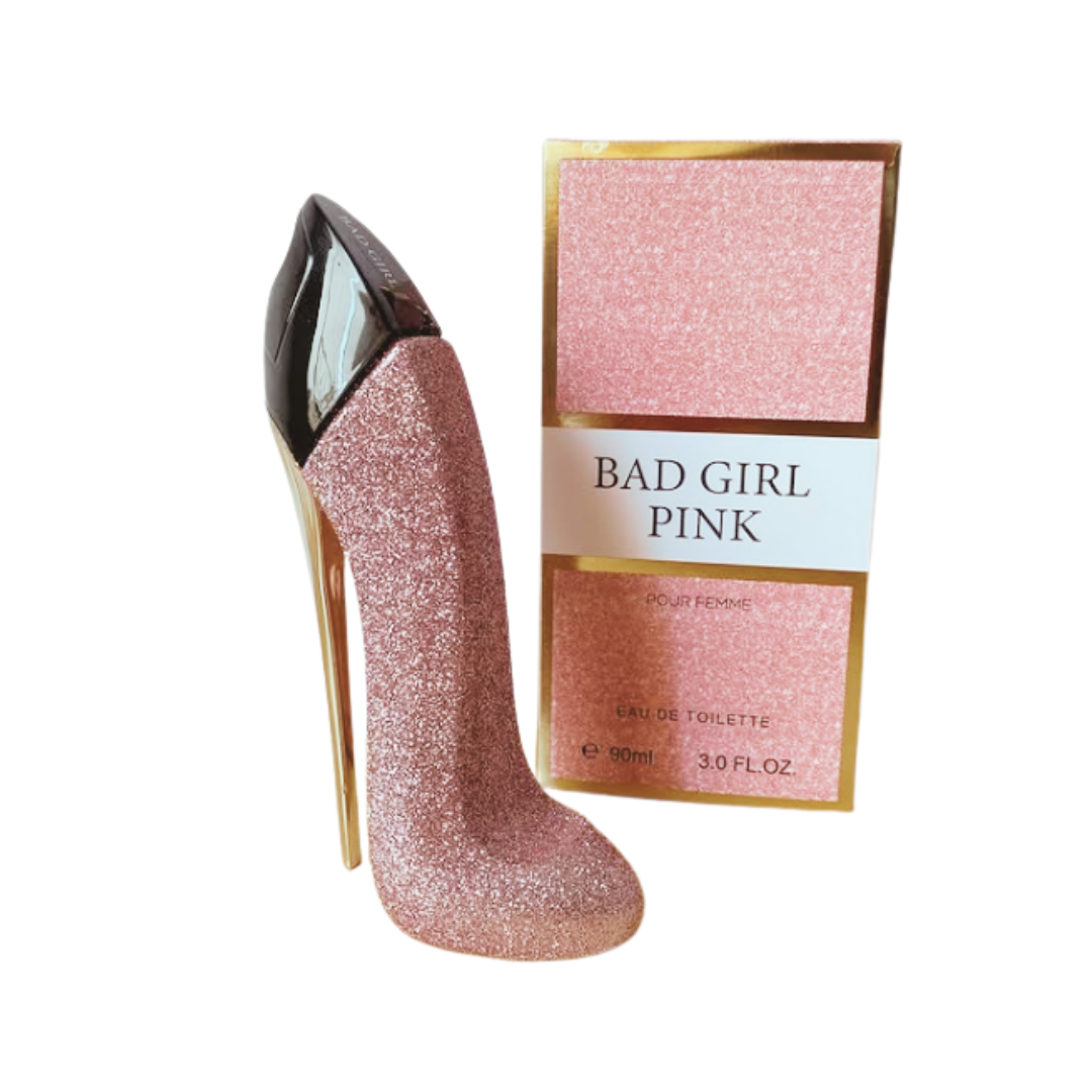 PERFUME MUJER ALTERNATIVO TACO ALTO ESCARCHADO ROSA