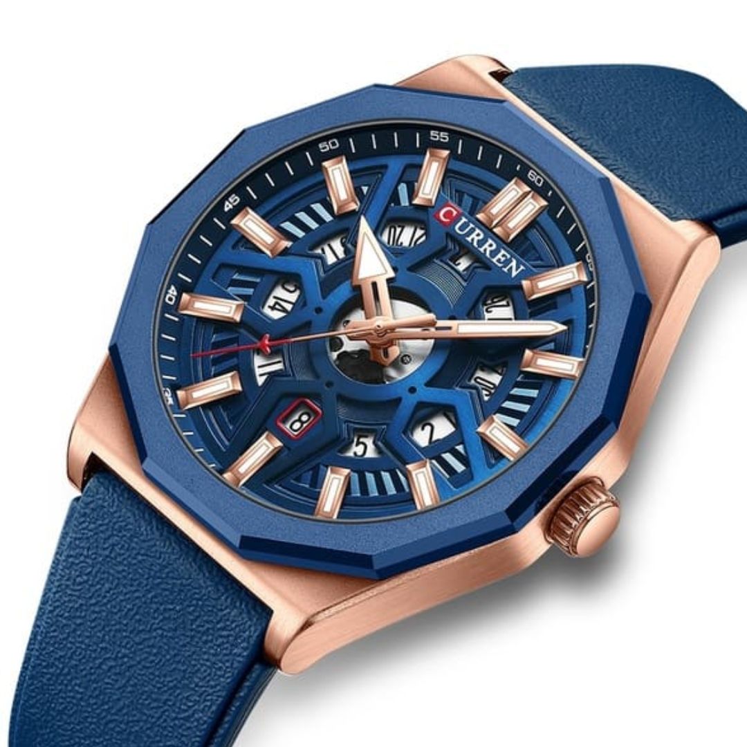 RELOJ CURREN 8437 ANALOGO - AZUL