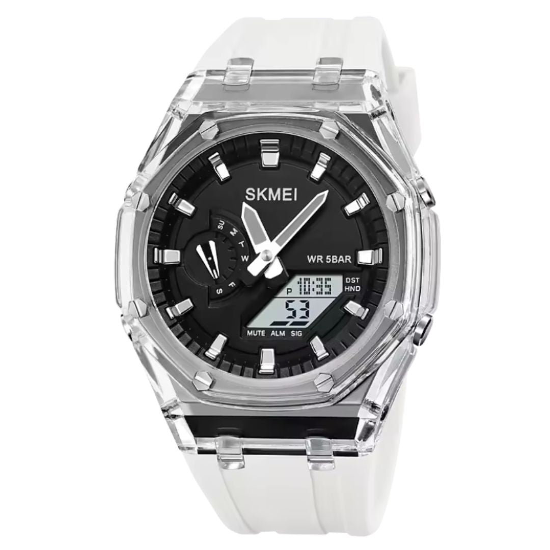 RELOJ SKMEI 2100 BLANCO