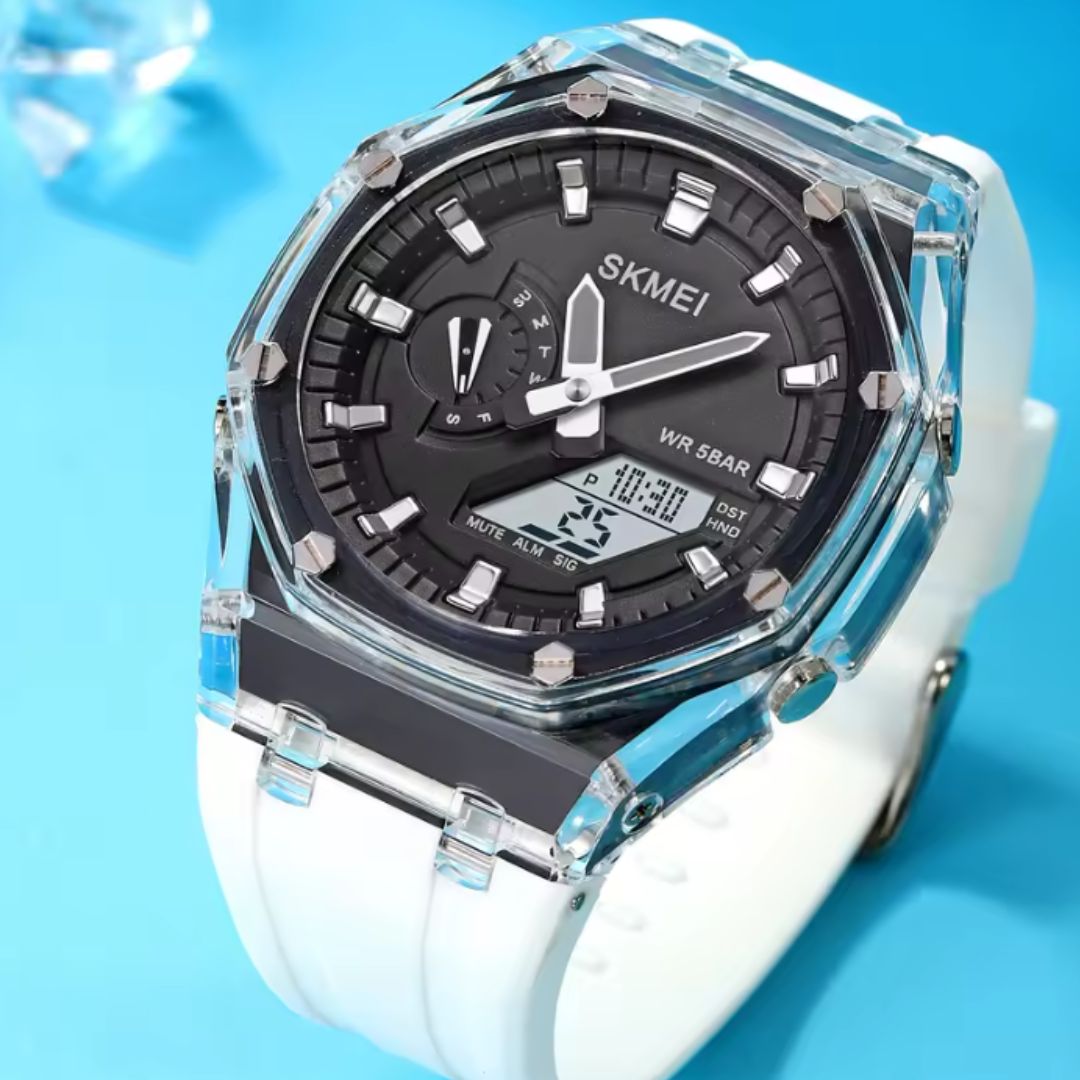 RELOJ SKMEI 2100 BLANCO