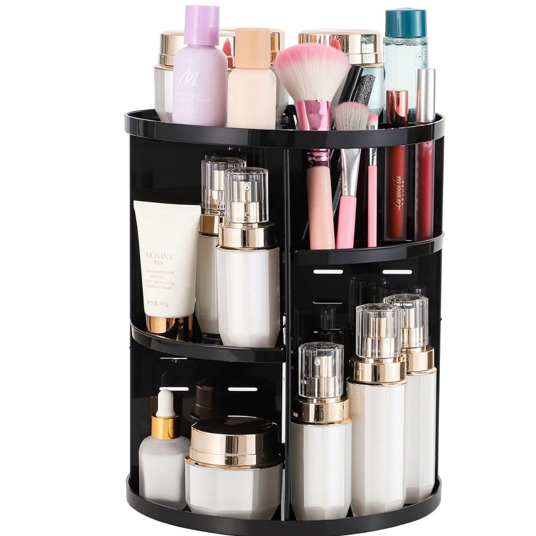 ORGANIZADOR GIRATORIO DE MAQUILLAJE