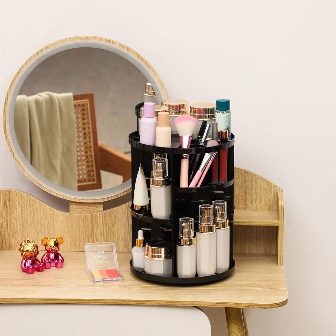 ORGANIZADOR GIRATORIO DE MAQUILLAJE