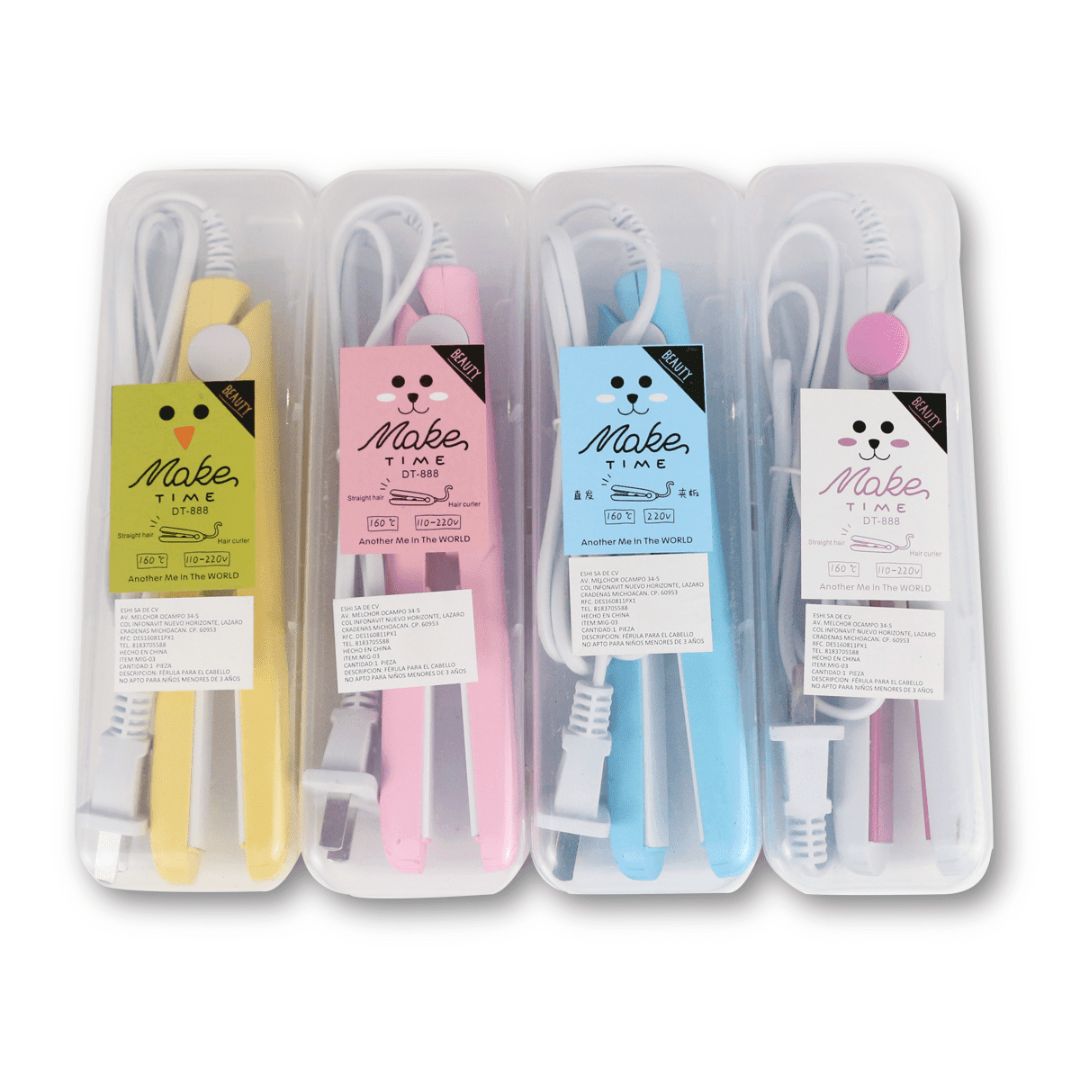 MINI PLANCHA KAWAII PORTATIL