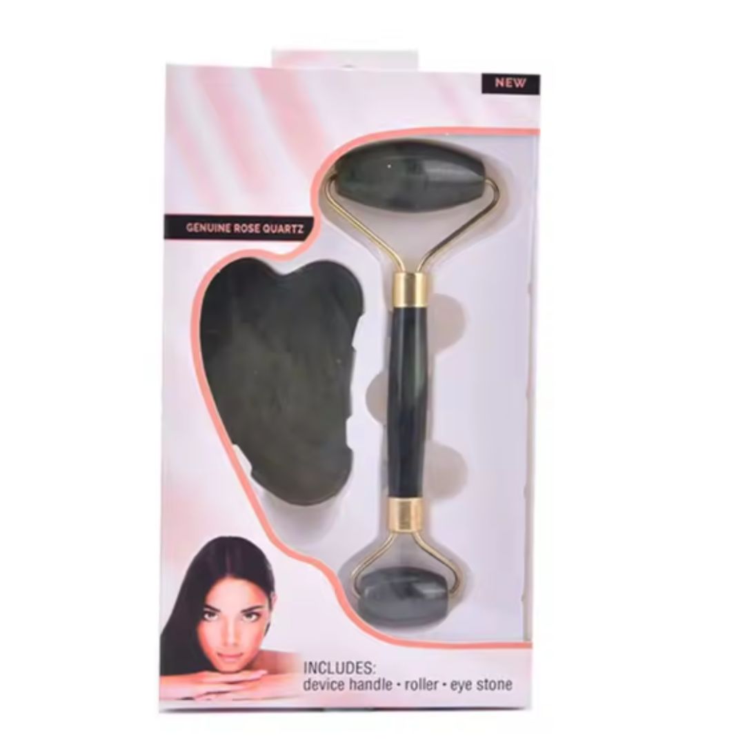 KIT RODILLO FACIAL Y GUA SHA