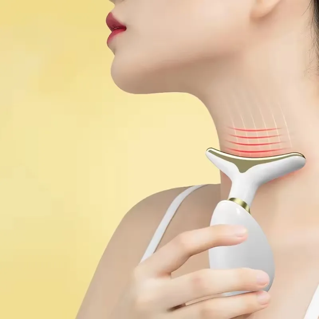 MASAJEADOR FACIAL DE CUELLO ANTI ARRUGAS Y PAPADAS