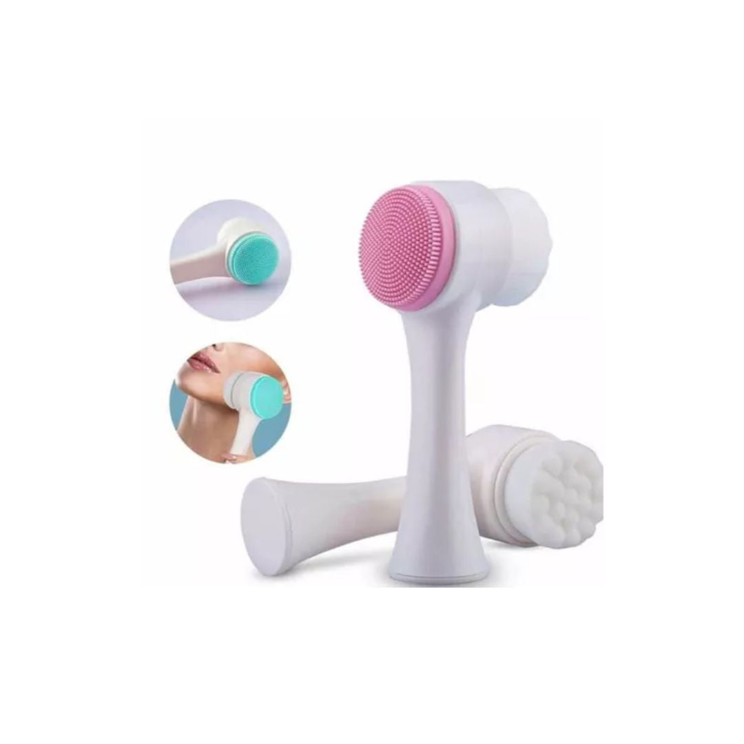 CEPILLO FACIAL 2 EN 1 COLOR PASTEL