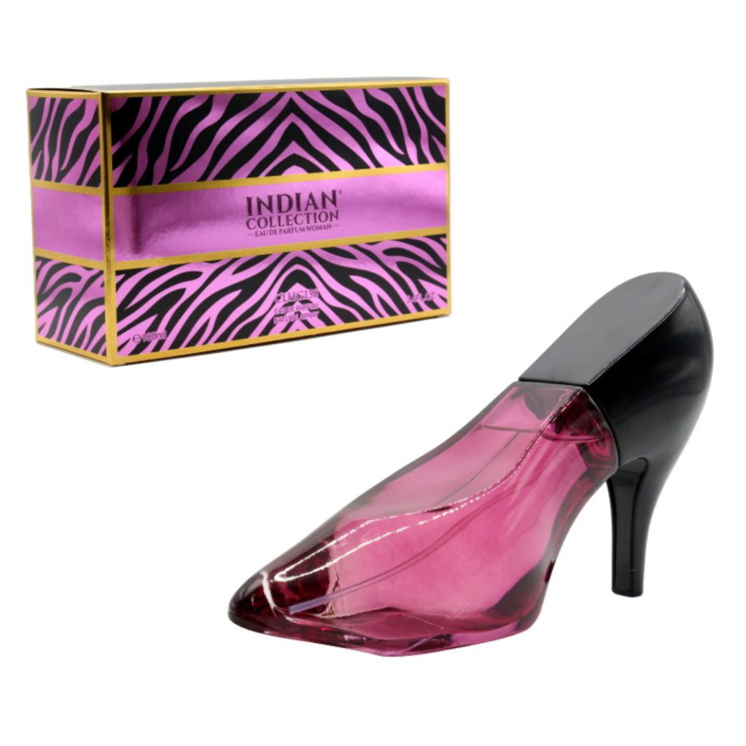 PERFUME MUJER INDIAN COLLECTION ZAPATO MORADO
