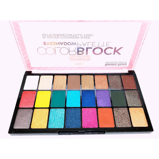 PALETA SOMBRAS 24 COLORES