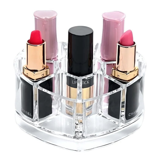 ORGANIZADOR DE COSMETICOS CORAZON